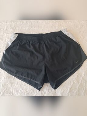 Nike Black and White Women's Athletic Shorts
